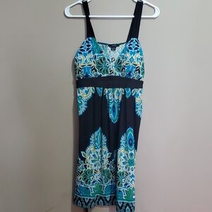 Majora Floral Print Sleeveless Dress Size XL